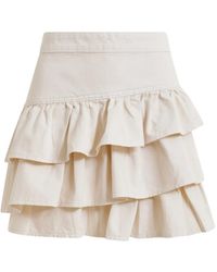 Essentiel Antwerp - Ruffled Mini Skirt - Lyst