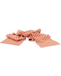 Drumohr - Biscottino Geometric-Pattern Scarf - Lyst