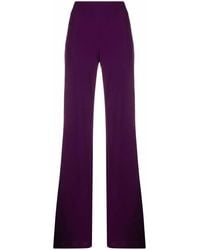 Alberta Ferretti - Flared Broek - Lyst