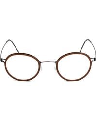 Lindberg - Lex Round-Frame Glasses - Lyst