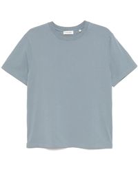 FRAME - Camiseta con logo bordado - Lyst