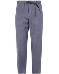 White Sand - Pantalon Droit À Ceinture À Boucle - Lyst