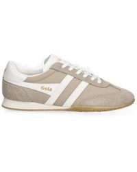 Gola - Sprinter Suede-Panelled Sneakers - Lyst