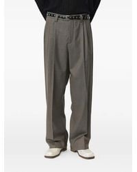 mfpen - Pleated Wool Trousers - Lyst
