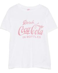 RE/DONE - X Coca Cola Graphic-Print T-Shirt - Lyst