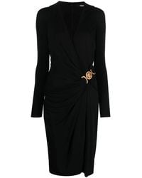 Versace - Medusa '95 Midi Wrap Dress - Lyst