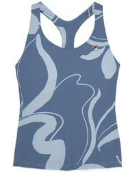 Fila - Haut Imprimé À Dos Nageur - Lyst