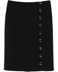 MEDEA - Rings-Details Midi Skirt - Lyst