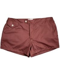 Pier Sicilia - Ugo Button-Fastening Swim Shorts - Lyst