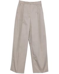 Thelatest - Pantalones con pinzas - Lyst
