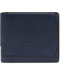 Piquadro - Flip-Up Id-Window Wallet - Lyst