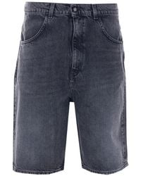 AMISH - Tommy Denim Shorts - Lyst