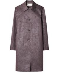 Tory Burch - Textured Car Coat - Lyst