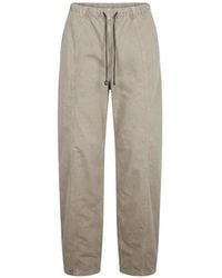 Haikure - Drawstring-Waist Panelled Trousers - Lyst