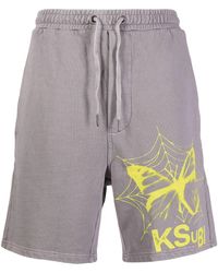Ksubi - Logo-print Track Shorts - Lyst