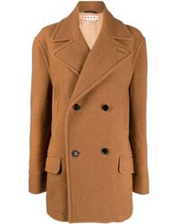 Marni - Double-breasted Short Coat - Lyst