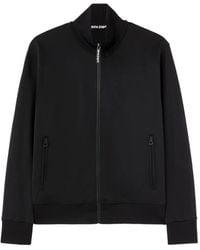 Palm Angels - 'Back Curved Logo' Track Jacket - Lyst