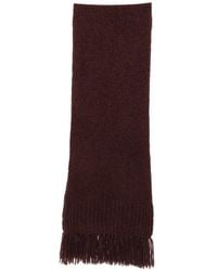 EMERSON RENALDI - Fringed Chunky-Knit Scarf - Lyst