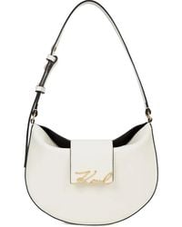 KARL LAGERFELD - K/Signature Shoulder Bag - Lyst