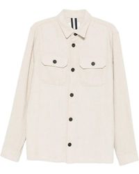 Profuomo - Bouclé Shirtjack - Lyst