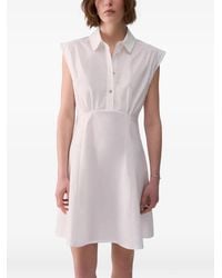 Liu Jo - Robe Courte En Popeline - Lyst