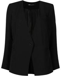 Uma | Raquel Blay - Blazer con cierre de botón y sin solapas - Lyst
