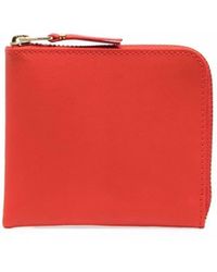 Comme des Garçons - Portefeuille En Cuir À Fermeture Zippée - Lyst