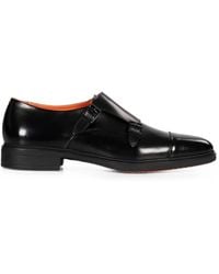Santoni - Bmw 5 Touring Double-Strap Monk Shoes - Lyst
