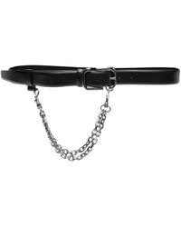 The Attico - Chain-Detail Belt - Lyst