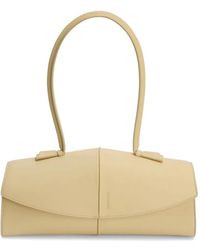 Jil Sander - Linea Leather Shoulder Bag - Lyst
