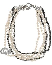 Doublet - Collana Co2 Stand Con Cristalli - Lyst