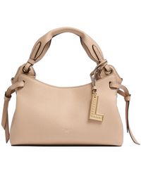 Lancel - Swann Grained Leather Tote Bag - Lyst