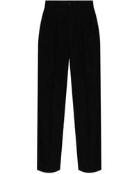 Balenciaga - Pleated Pocket Trousers - Lyst