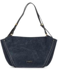 Gianni Chiarini - Bloom Suede Shoulder Bag - Lyst