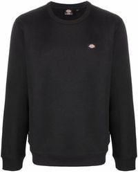 Dickies - Logo-Patch Crew Neck Sweatshirt - Lyst