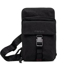 HUGO - バックル メッセンジャーバッグ - Lyst