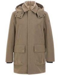 Peuterey - Hooded Multi-Pocket Coat - Lyst