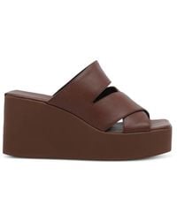 Vic Matié - Travel Crossover Wedge Sandals - Lyst