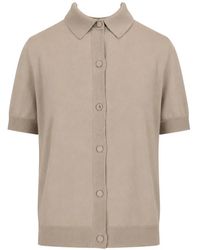 Max Mara - Cardigan Boutonné À Manches Courtes - Lyst