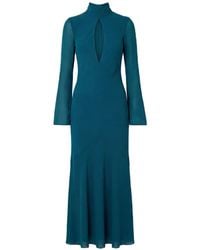 Nicholas - Cut-Out Tie-Back Maxi Dress - Lyst