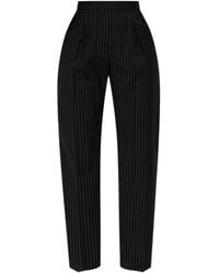 Max Mara - Wollen Broek Met Krijtstreep - Lyst