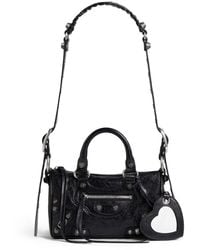 Balenciaga - Mini Le Cagole Leather Tote Bag - Lyst