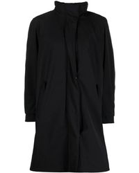 Max Mara - Impermeabile Oversize A Collo Alto - Lyst