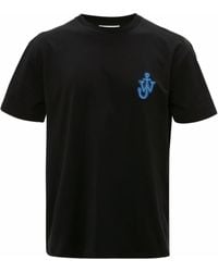JW Anderson - T-Shirt mit Anker-Logo - Lyst