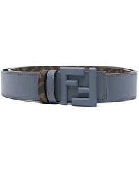 Fendi - Ff Squared Buckle Belt - Lyst