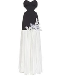 PATBO - Geplooide Maxi-Jurk - Lyst