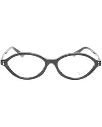 Ray-Ban - Cat-Eye-Brille Mit Logo-Schild - Lyst