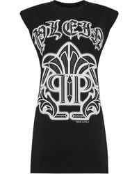 Philipp Plein - Gothic Plein Tankjurk - Lyst