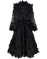 Zimmermann - Hypnotic Applique Dress Long Dress - Lyst