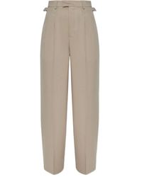 Ami Paris - Pantalones con cierre de hebilla - Lyst